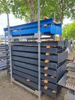 hea 120, staander met voetplaat, latei., Doe-het-zelf en Verbouw, Metalen, Ophalen, Gebruikt, IJzer