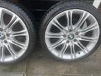 BMW 4x velgen met nieuwe banden all season 225-40-18, Auto-onderdelen, Banden en Velgen, Ophalen, 18 inch, Velg(en), Personenwagen