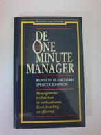 De one minute manager kenneth blanchard spencer Johnson, Gelezen, Ophalen of Verzenden