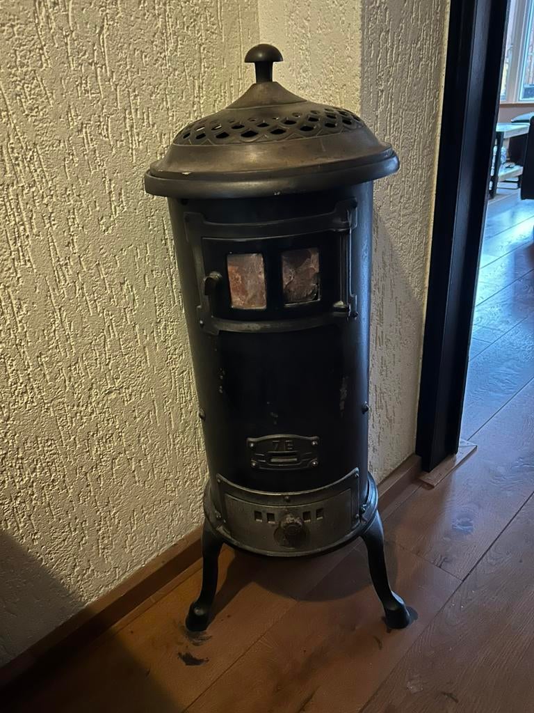 Antieke kolenkachel, Ophalen