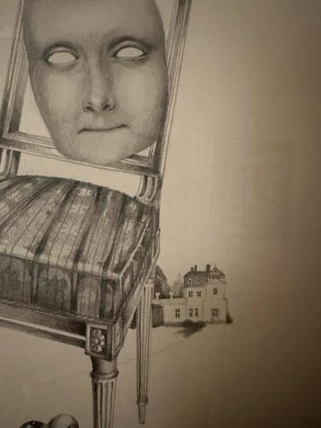 La Révolution - Surrealistische Potloodtekening Laforce '72 beschikbaar voor biedingen