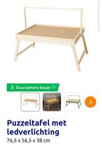 Puzzeltafel met led verlichting, Hobby en Vrije tijd, Ophalen, 500 t/m 1500 stukjes, Zo goed als nieuw