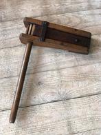 Antieke houten ratel gemerkt S H klikspaan instrument, Ophalen of Verzenden