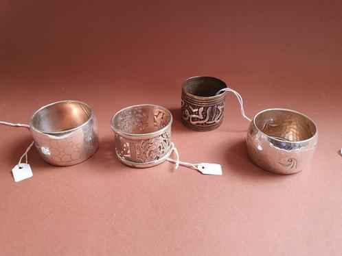 zilveren servetringen, Antiek en Kunst, Antiek | Goud en Zilver, Zilver, Ophalen of Verzenden