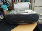 SONY CFD-S03CPL CD-radio Cassette Recorder, Audio, Tv en Foto, Cassettedecks, Ophalen of Verzenden, Enkel, Sony