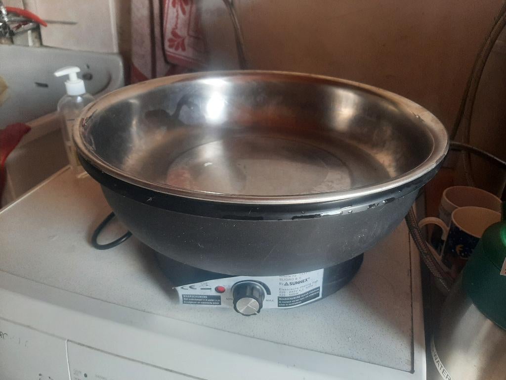 Sligro Hapjespan, Huis en Inrichting, Keuken | Potten en Pannen, Ophalen, Gebruikt, Aluminium, Overige typen
