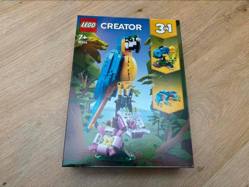 Lego 31136 Exotische papegaai creator 3in1 - Nieuw!, Kinderen en Baby's, Speelgoed | Duplo en Lego, Nieuw, Lego, Complete set
