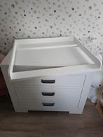 Commode + Bladvergroter Kidsmill Brent Wit, Kinderen en Baby's, Kinderkamer | Commodes en Kasten, Ophalen, 50 tot 70 cm, 90 tot 105 cm