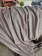 Velours Gordijnen 5.00m x1.90cm, Huis en Inrichting, Stoffering | Gordijnen en Lamellen, Ophalen, Beige, Zo goed als nieuw, 200 cm of meer