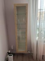 Vitrine kastje Bertby Ikea, Huis en Inrichting, Kasten | Vitrinekasten, Ophalen, Minder dan 50 cm, Zo goed als nieuw, 150 tot 200 cm