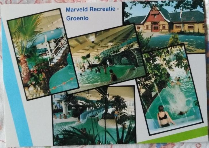 Oude ansichtkaart Marveld Recreatie Groenlo, Verzamelen, Ansichtkaarten | Nederland, Ongelopen, Gelderland, 1980 tot heden, Ophalen
