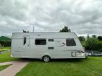Hymer Living Pulse 560 met o.a. stapelbed, airco en mover, Caravans en Kamperen, Caravans, Schokbreker, Rondzit, Particulier, Hymer