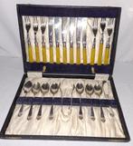 Oude 21-delige EPNS bestekset, ontbijtset, Antiek en Kunst, Curiosa en Brocante, Ophalen of Verzenden