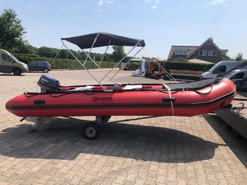 rubberboot talamex HDX 500 BJ 2022 Yamaha 20 PK, Watersport en Boten, Rubberboten, Zo goed als nieuw, Overige merken, Aluminium