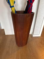 Retro Teakhouten Paraplubak, Gebruikt, Overige typen, Ophalen of Verzenden, Minder dan 100 cm