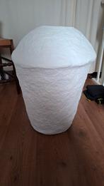 Papier-maché pot, Huis en Inrichting, Ophalen, Overige materialen, 50 tot 75 cm, Wit