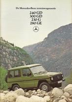 Folder Mercedes terreinwagenserie, augustus 1979, Boeken, Auto's | Folders en Tijdschriften, Ophalen of Verzenden, Nieuw, Mercedes