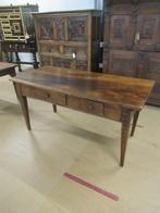 Oer 11626 vroeg 19e eeuwse eikenhouten tafel met mooi blad, Ophalen