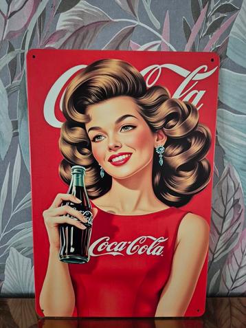 Coca cola reclamebord beschikbaar voor biedingen