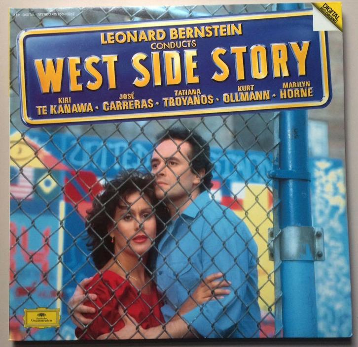 Leonard Bernstein - West Side Story dubbellp, Cd's en Dvd's, Vinyl | Pop, Zo goed als nieuw, 1960 tot 1980, 12 inch, Ophalen of Verzenden
