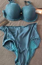 MD Setje Dame de Paris Lagoon Blue Lace 85C HW Slip XL  NEW!, Kleding | Dames, Marlies Dekkers, Ophalen of Verzenden, Blauw, Setje