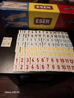 Rummy Eser Plastik Okey, Hobby en Vrije tijd, Eser Plastik, Vijf spelers of meer, Onbekend, Eser