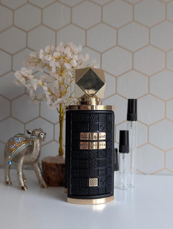 Lattafa Mashrabya - sample/tester, Sieraden, Tassen en Uiterlijk, Uiterlijk | Parfum, Nieuw, Ophalen of Verzenden