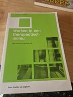C. Janzing - Werken in een therapeutisch milieu, Ophalen of Verzenden, Zo goed als nieuw, C. Janzing; J. Kerstens