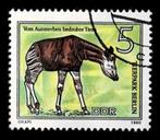 postzegel 2181 DDR dieren Okapi, Ophalen of Verzenden, DDR, Gestempeld