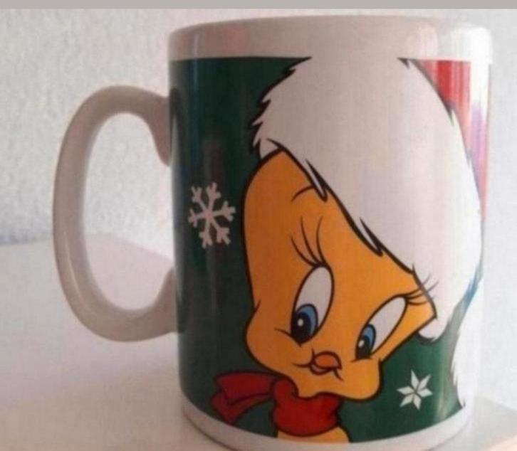 Grote Beker WB Tweety en Sylvester, Verzamelen, Stripfiguren, Zo goed als nieuw, Gebruiksvoorwerp, Ophalen of Verzenden