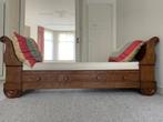 Antiek Mahoniehouten boat bed Lois Philippe, Ophalen