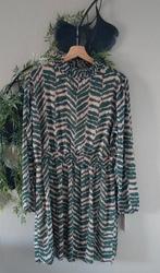 JURK groen beige print M🙂, Maat 38/40 (M), Made in Italy, Nieuw, Ophalen of Verzenden