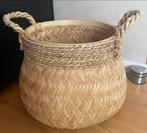 Grote Bamboe Bloempot met Handvatten, Tuin en Terras, Bloempotten, Overige materialen, Rond, 40 tot 70 cm, Ophalen