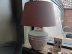 2x kruiklamp met kap, Huis en Inrichting, Lampen | Tafellampen, Ophalen, Gebruikt, Minder dan 50 cm