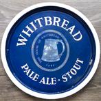 Om 1940-1950 Emaille Dienblad Bord Bier Brouwerij WHITBREAD, Ophalen of Verzenden