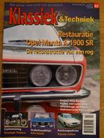 Klassiek & Techniek 92 Opel Manta A 1.9 SR, Toyota Celica, Ophalen of Verzenden, Nieuw, Opel