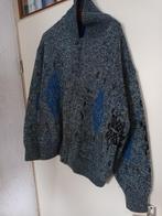 wollen vest Unisex XL made in Italy Noors scandinavisch, Maat 56/58 (XL), Ophalen of Verzenden, Zo goed als nieuw, Grijs