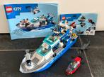 LEGO POLITIEBOOT + extra, Kinderen en Baby's, Speelgoed | Duplo en Lego, Ophalen, Zo goed als nieuw, Complete set, Lego