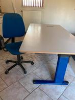 Zettoe bureau 160*70 cm met bureaustoel en ladekast, Ophalen of Verzenden, In hoogte verstelbaar, Zo goed als nieuw