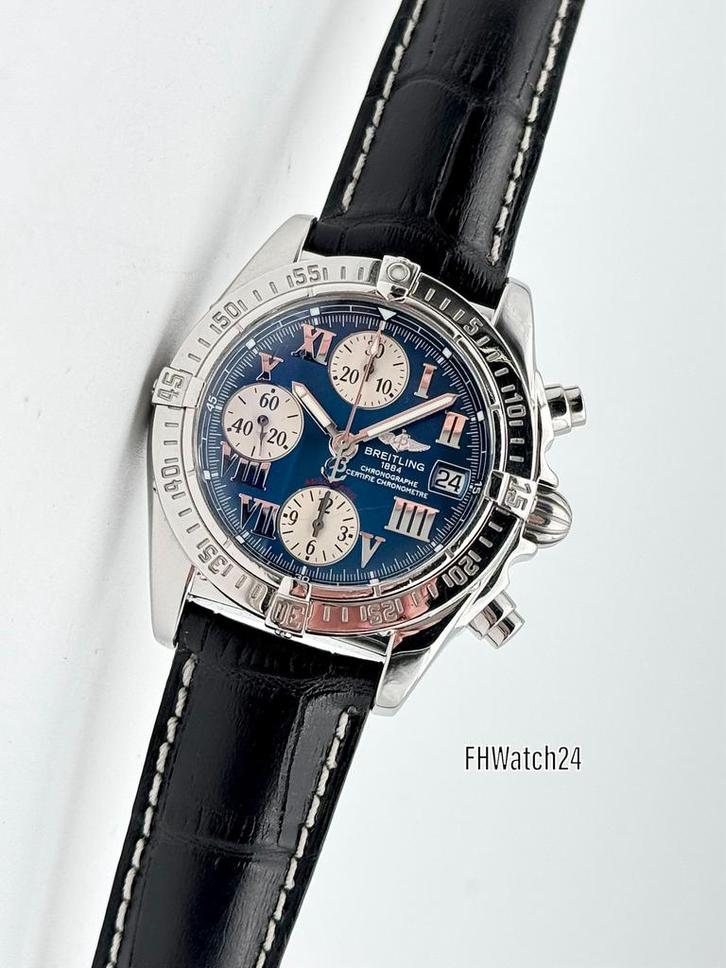 Breitling Chrono Cockpit A13357. Met Breitling Travel Etui ., Sieraden, Tassen en Uiterlijk, Horloges | Heren, Polshorloge, Breitling