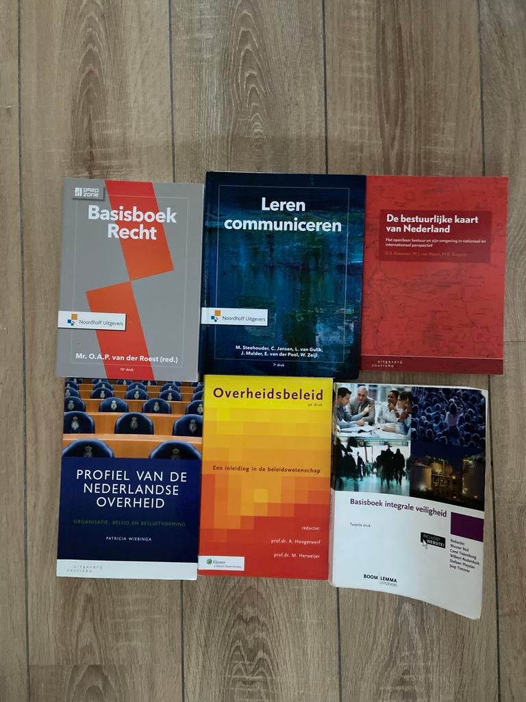 Boeken Integrale Veiligheidskunde HBO, Boeken, Studieboeken en Cursussen, Ophalen, Gamma, Zo goed als nieuw, HBO