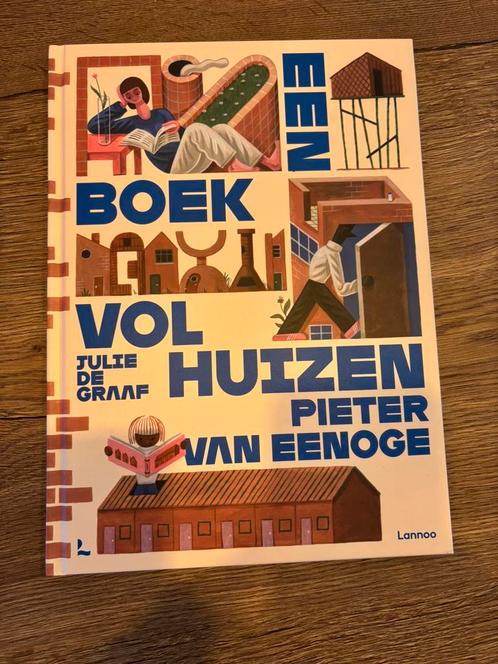 Pieter Van Eenoge - Een boek vol huizen, Boeken, Kinderboeken | Jeugd | onder 10 jaar, Zo goed als nieuw, Ophalen of Verzenden