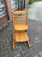 Triptrap stoel (hout), Ophalen, Zo goed als nieuw, Meegroeistoel