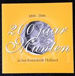 Themaset 2006 200 jaar Munten in Koninkrijk, Postzegels en Munten, Setje, Koningin Beatrix, Zilver, Euro's