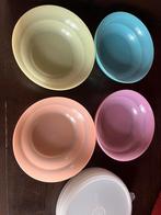 4 Tupperware bakjes met 6 deksels bijna gratis, Huis en Inrichting, Ophalen, Overige materialen, Overige stijlen, Schaal of Schalen