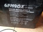 Vision accu 12v 90 ah, Ophalen, Gebruikt, Overige merken, Accu's en Toebehoren