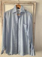 Paul & Shark 100% Linnen Overhemd Maat M, Ophalen of Verzenden, Zo goed als nieuw, Blauw, Halswijdte 39/40 (M)