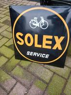 Emaille bord Solex Service, Ophalen, Gebruikt, Reclamebord