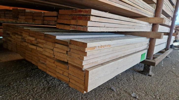 Vuren latten planken lambrisering ( 235 ), Doe-het-zelf en Verbouw, Hout en Planken, Gebruikt, Plank, Overige houtsoorten, Minder dan 200 cm