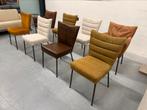 8 Label Vandenberg Cocoon Mali eetkamerset stoelen Leer Stof, Huis en Inrichting, Stoelen, Label van den berg, Nieuw, Ophalen of Verzenden